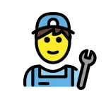 Man Mechanic SVG Icon